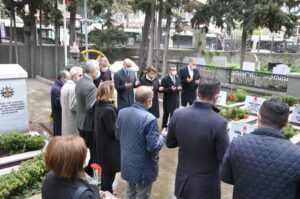 Bakırköy’de Başta Gazi Mustafa Kemal Atatürk ve Çanakkale Şehitlerimiz ile Gazilerimiz Anıldı