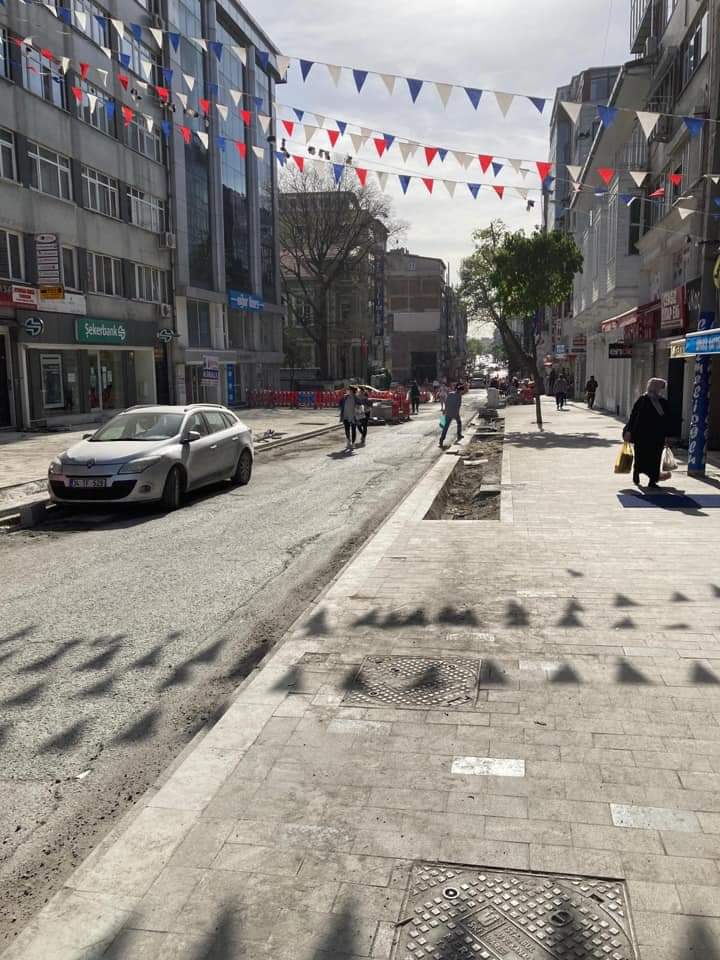 Bakırköy Caddesin’de Amatör çalışmalar